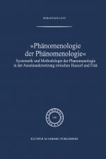 Cover-Bild Phänomenologie der Phänomenologie