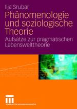 Cover-Bild Phänomenologie und soziologische Theorie