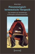 Cover-Bild Phänomenologisch-hermeneutische Therapeutik