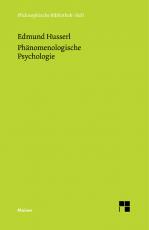 Cover-Bild Phänomenologische Psychologie