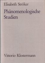 Cover-Bild Phänomenologische Studien