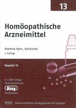 Cover-Bild Pharmazeut. Ringtaschenbuch Bd. 13 Homöopathische Arzneimittel