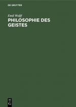 Cover-Bild Philosophie des Geistes