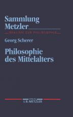 Cover-Bild Philosophie des Mittelalters