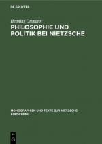 Cover-Bild Philosophie und Politik bei Nietzsche