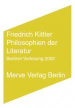 Cover-Bild Philosophien der Literatur
