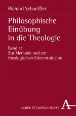 Cover-Bild Philosophische Einübung in die Theologie