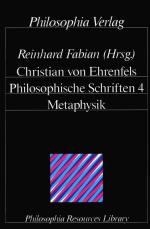 Cover-Bild Philosophische Schriften / Metaphysik