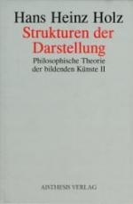 Cover-Bild Philosophische Theorie der Bildenden Künste / Strukturen der Darstellung