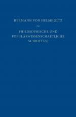 Cover-Bild Philosophische und populärwissenschaftliche Schriften