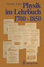 Cover-Bild Physik im Lehrbuch 1700–1850
