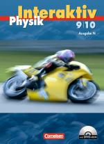 Cover-Bild Physik interaktiv - Ausgabe N / Band 9/10 - Schülerbuch mit DVD-ROM