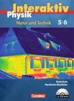 Cover-Bild Physik interaktiv - Realschule Nordrhein-Westfalen / Band 5/6 - Schülerbuch mit CD-ROM
