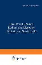 Cover-Bild Physik und Chemie Radium und Mesothor für Ärzte und Studierende