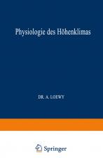 Cover-Bild Physiologie des Höhenklimas