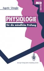 Cover-Bild Physiologie für die mündliche Prüfung