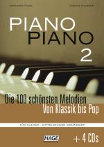 Cover-Bild Piano Piano 2, mittelschwer + 4 CDs
