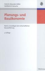 Cover-Bild Planungs- und Bauökonomie
