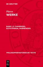 Cover-Bild Platon: Werke / Charmides, Euthyphron, Parmenides