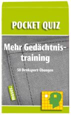 Cover-Bild Pocket Quiz Mehr Gedächtnistraining