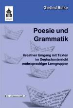 Cover-Bild Poesie und Grammatik