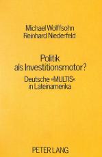 Cover-Bild Politik als Investitionsmotor?