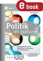 Cover-Bild Politik an Stationen 9-10 Gymnasium