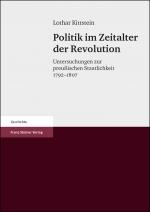 Cover-Bild Politik im Zeitalter der Revolution