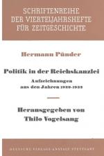 Cover-Bild Politik in der Reichskanzlei