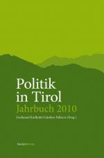 Cover-Bild Politik in Tirol. Jahrbuch 2010