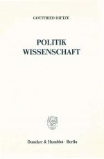 Cover-Bild Politik - Wissenschaft.