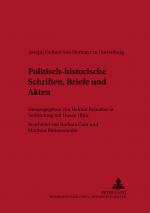 Cover-Bild Politisch-historische Schriften, Briefe und Akten