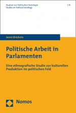 Cover-Bild Politische Arbeit in Parlamenten