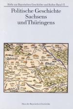 Cover-Bild Politische Geschichte Sachsens und Thüringens