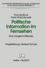 Cover-Bild Politische Information im Fernsehen