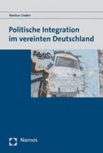 Cover-Bild Politische Integration im vereinten Deutschland