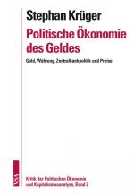 Cover-Bild Politische Ökonomie des Geldes