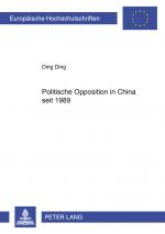 Cover-Bild Politische Opposition in China seit 1989