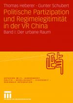 Cover-Bild Politische Partizipation und Regimelegitimität in der VR China