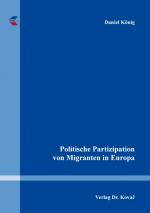 Cover-Bild Politische Partizipation von Migranten in Europa