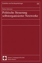 Cover-Bild Politische Steuerung selbstorganisierter Netzwerke