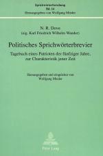 Cover-Bild Politisches Sprichwörterbrevier