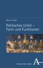 Cover-Bild Politisches Urteil – Form und Funktionen