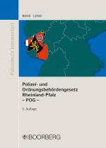 Cover-Bild Polizei- und Ordnungsbehördengesetz Rheinland-Pfalz (POG)