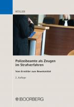 Cover-Bild Polizeibeamte als Zeugen im Strafverfahren