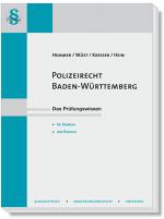 Cover-Bild Polizeirecht Baden-Württemberg