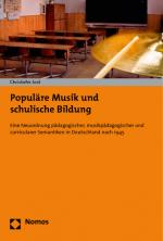 Cover-Bild Populäre Musik und schulische Bildung