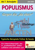 Cover-Bild Populismus - Gegen die "da oben"