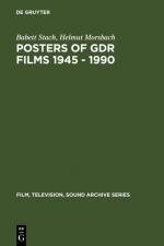 Cover-Bild Posters of GDR films 1945 - 1990