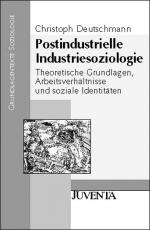 Cover-Bild Postindustrielle Industriesoziologie
